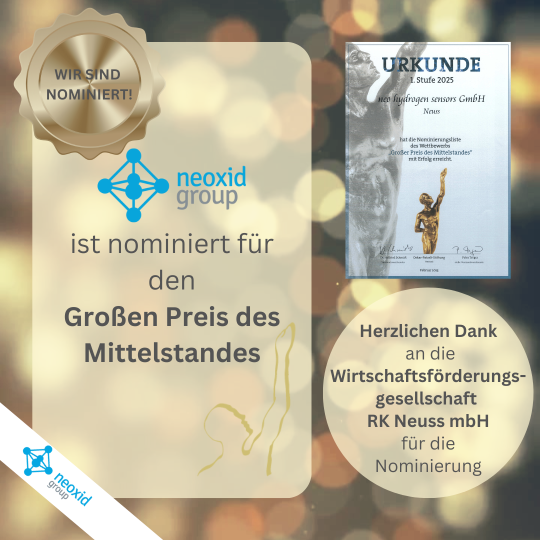 Ankündigung de rNorminierung zum Großen Preos des Mittelstandes